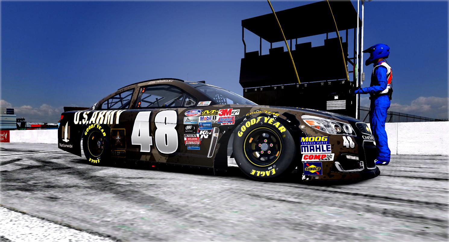 Preview of US Army Chevrolet SS Custom Camo Paint Scheme by Jose M.