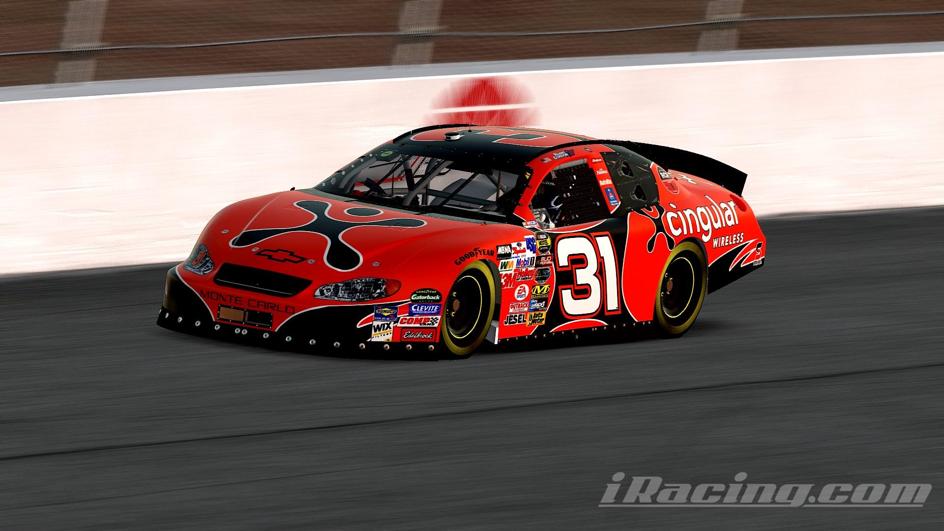 Preview of #31 Robby Gordon 2004 Cingular Chevrolet Monte Carlo Sim Stamped Number by Christian Budd