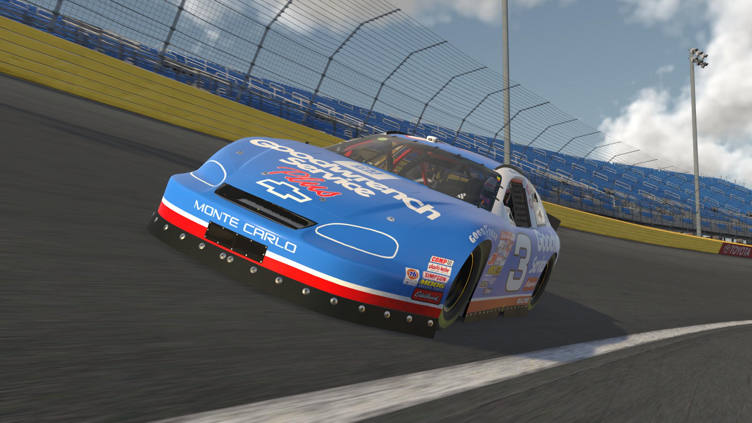 Preview of #3 Michael Waltrip "Fictional" 1996 GM Goodwrench Chevy Monte Carlo by Evan Lach