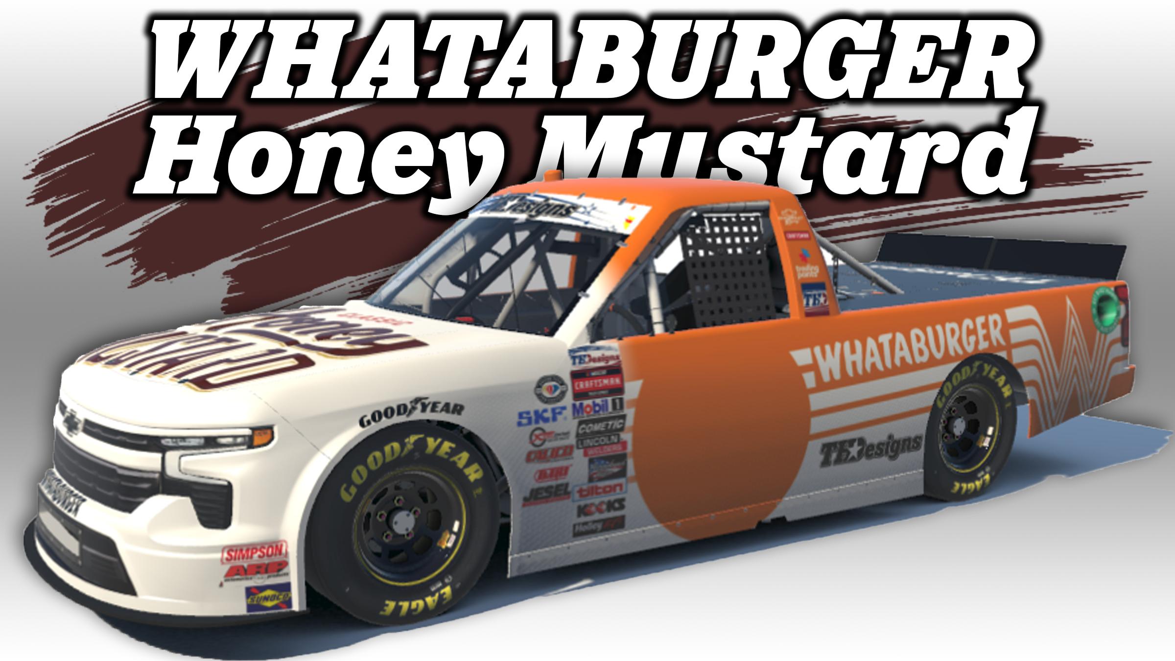 SimStamp Fictional Whataburger /Honey Mustard 2024 Original