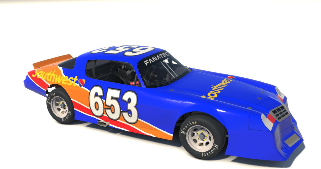 Preview of Street Stock southwest airlines (pa weekly paint theme- aviation history month) by James S