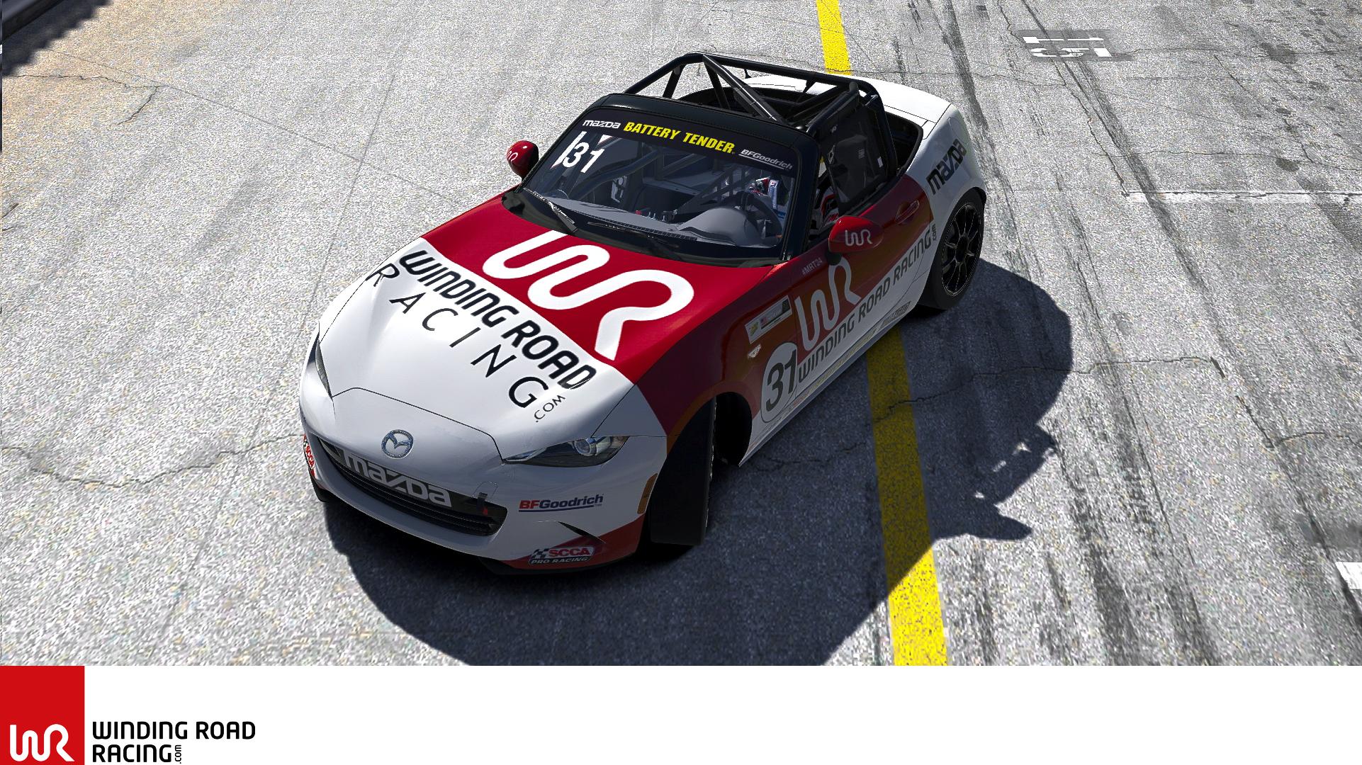 Preview of WINDING ROAD RACING white/red by Yuji Asakawa