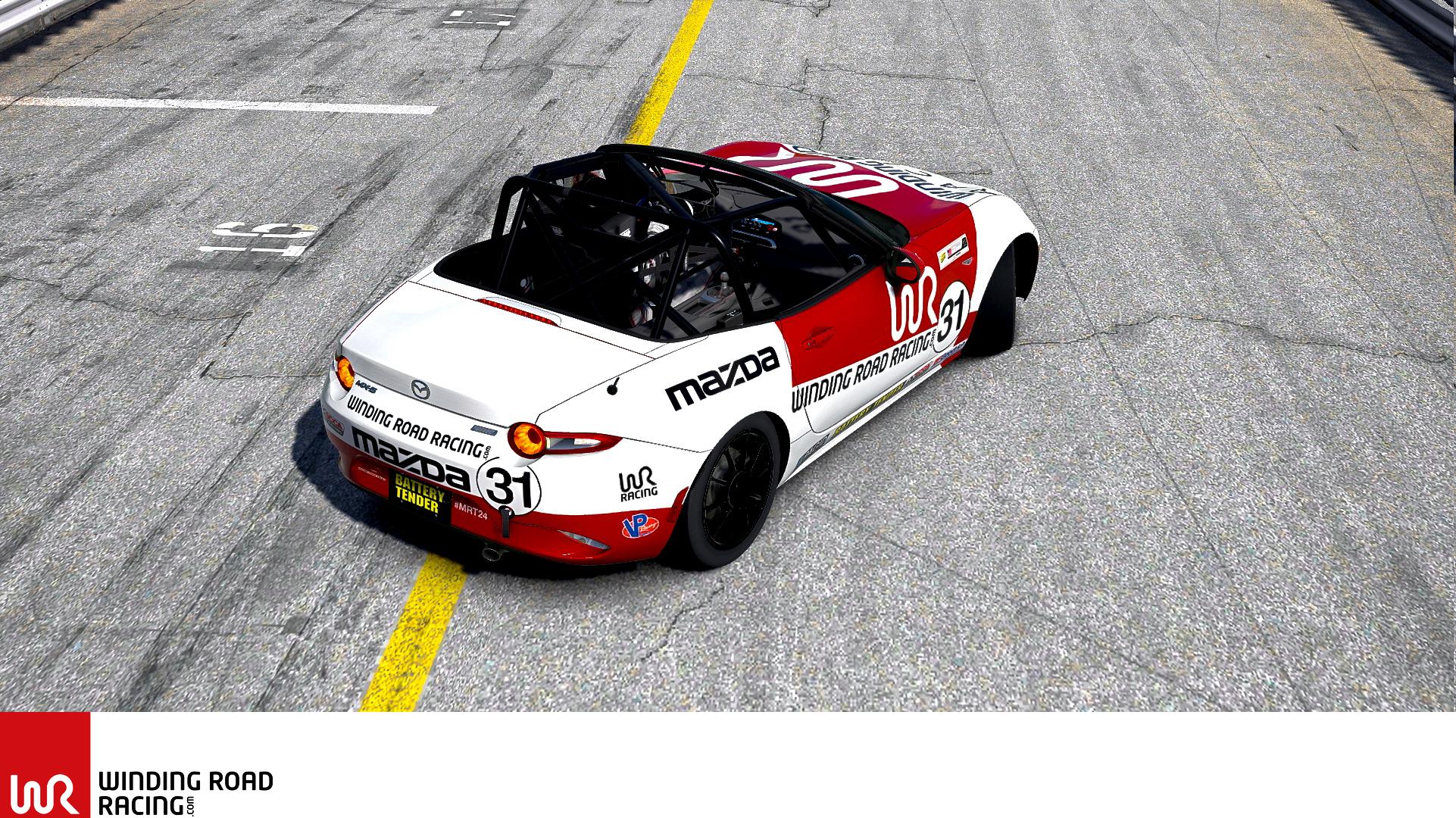 Preview of WINDING ROAD RACING white/red by Yuji Asakawa