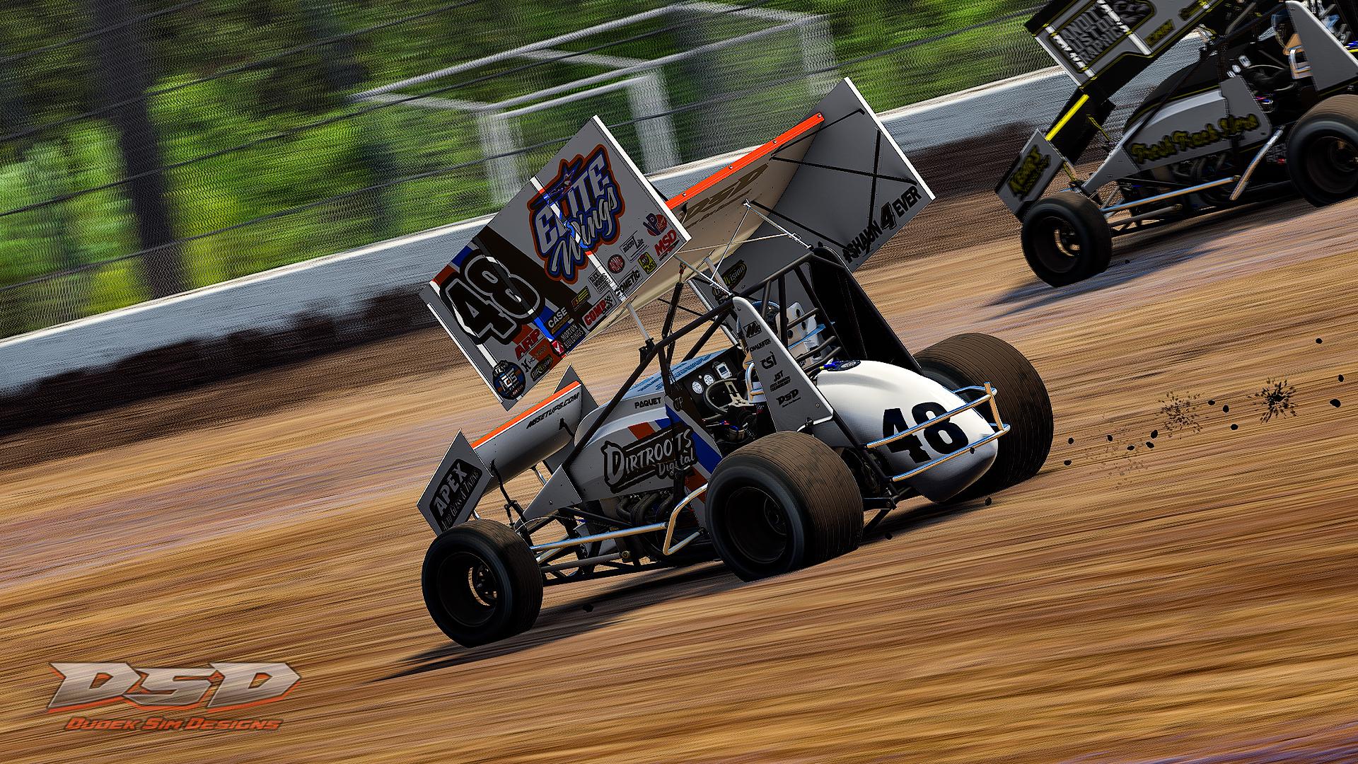 Preview of Jonathan Paquet Winged Sprint Car (TriColor) by Connor Dudek