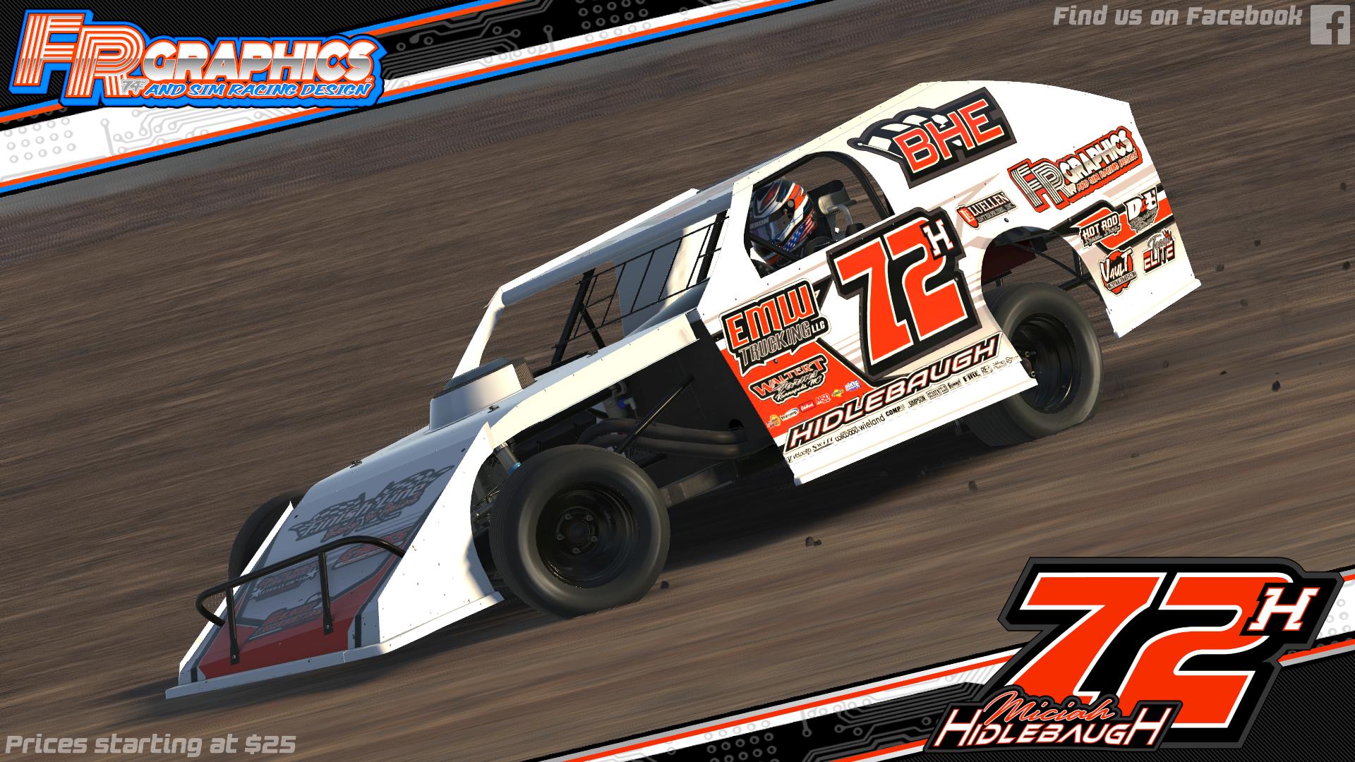 Preview of Miciah Hidlebaugh 2023 Dirt UMP Modified by Manix Furqueron