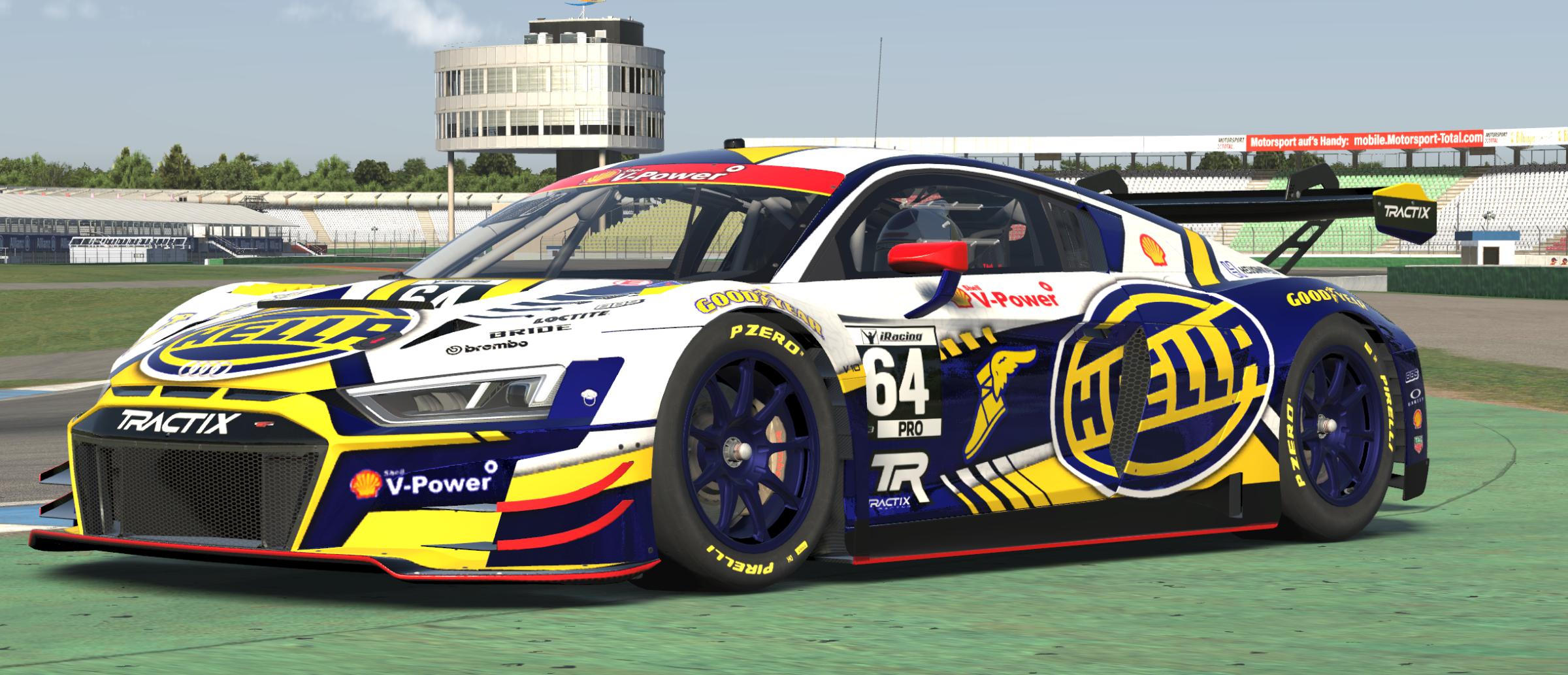 Hella Goodyear Tractix Racing by Adam Burhop - Trading Paints