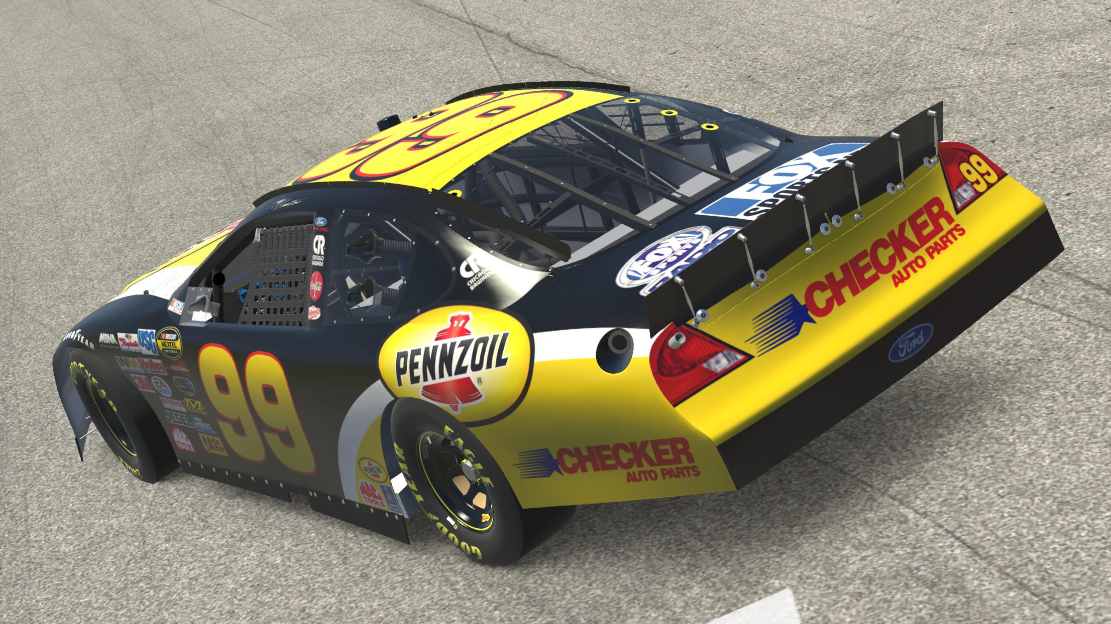Preview of Jeff Burton #99 2004 Pennzoil Ford Taurus (Sim Stamped #s) by Tom W.