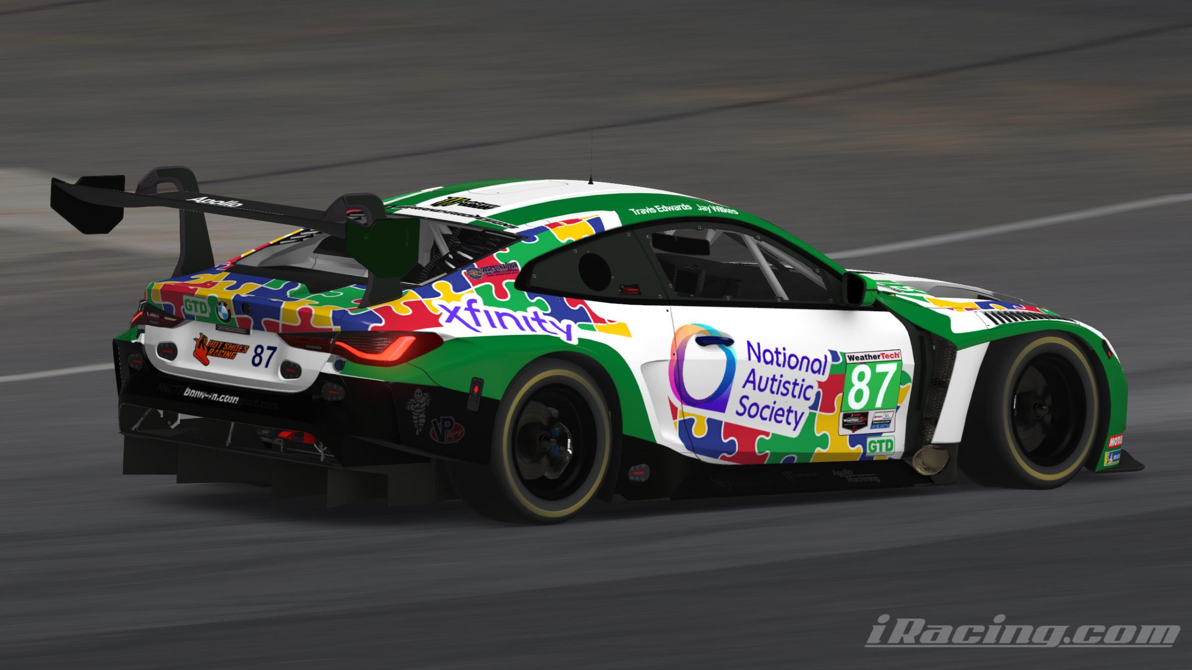 Preview of Hot Shoes Racing - BMW M4 GT3 - Autism Awareness by Blake H.