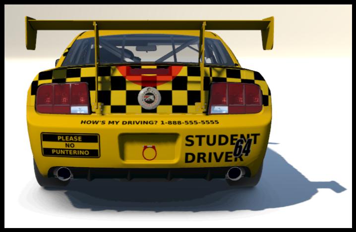 Preview of Student Driver - Ford Mustang FR500S by Jeremy Kerr
