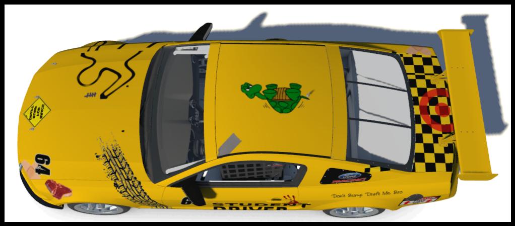 Preview of Student Driver - Ford Mustang FR500S by Jeremy Kerr