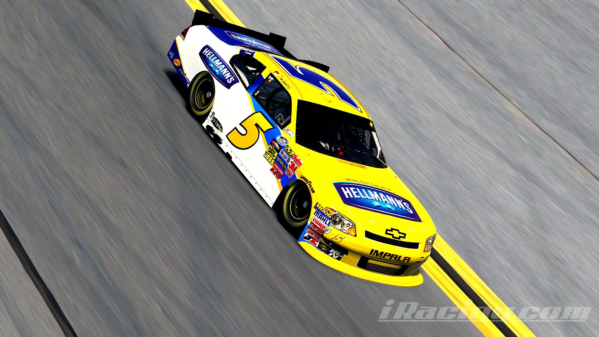 Preview of Dale Earnhardt Jr 2011 Nationwide Hellmanns Mayonnaise JR Motorsports Chevrolet Impala by Maximus M.