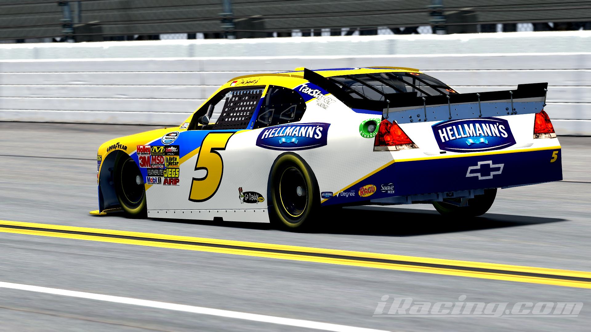 Preview of Dale Earnhardt Jr 2011 Nationwide Hellmanns Mayonnaise JR Motorsports Chevrolet Impala by Maximus M.