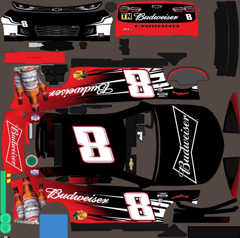 Preview of KYLE BUSCH BUDWEISER CONCEPT by Tyler N.