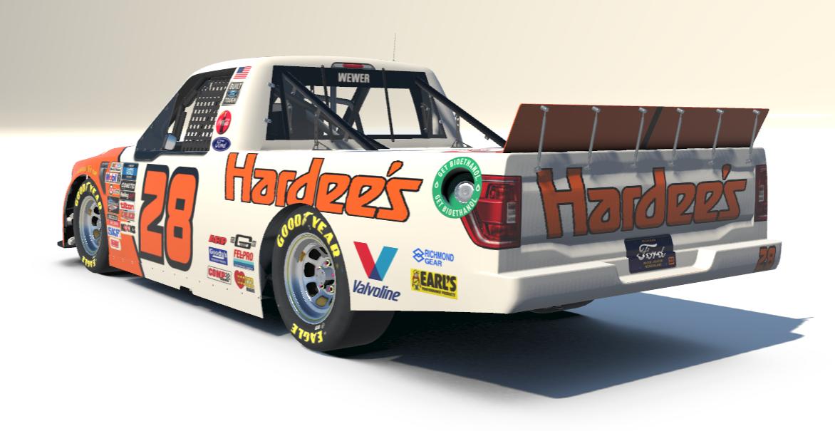 Preview of Cale Yarborough Hardees F-150 by Joe Wewer