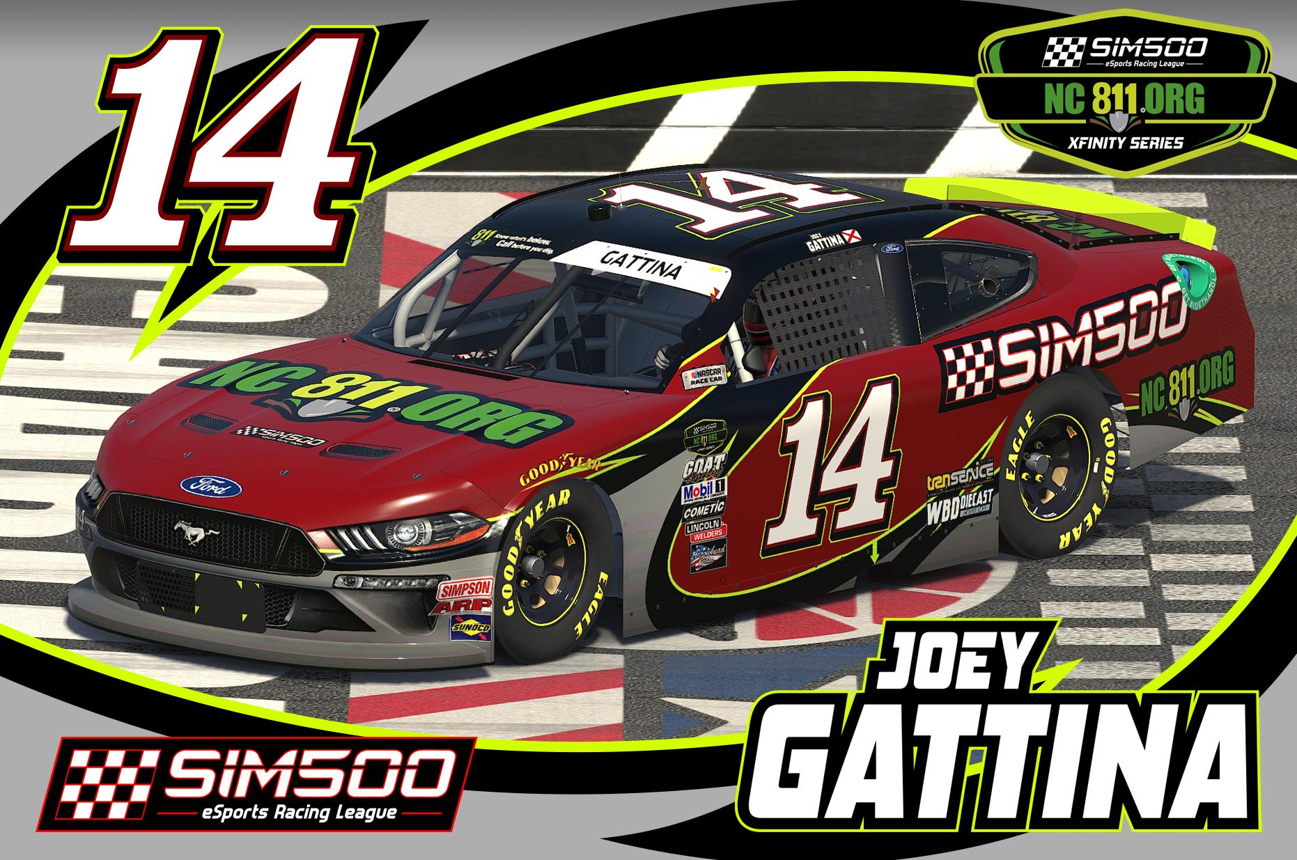Preview of Joey Gattina 2024 Xfinity 14 V2 by Joey Gattina