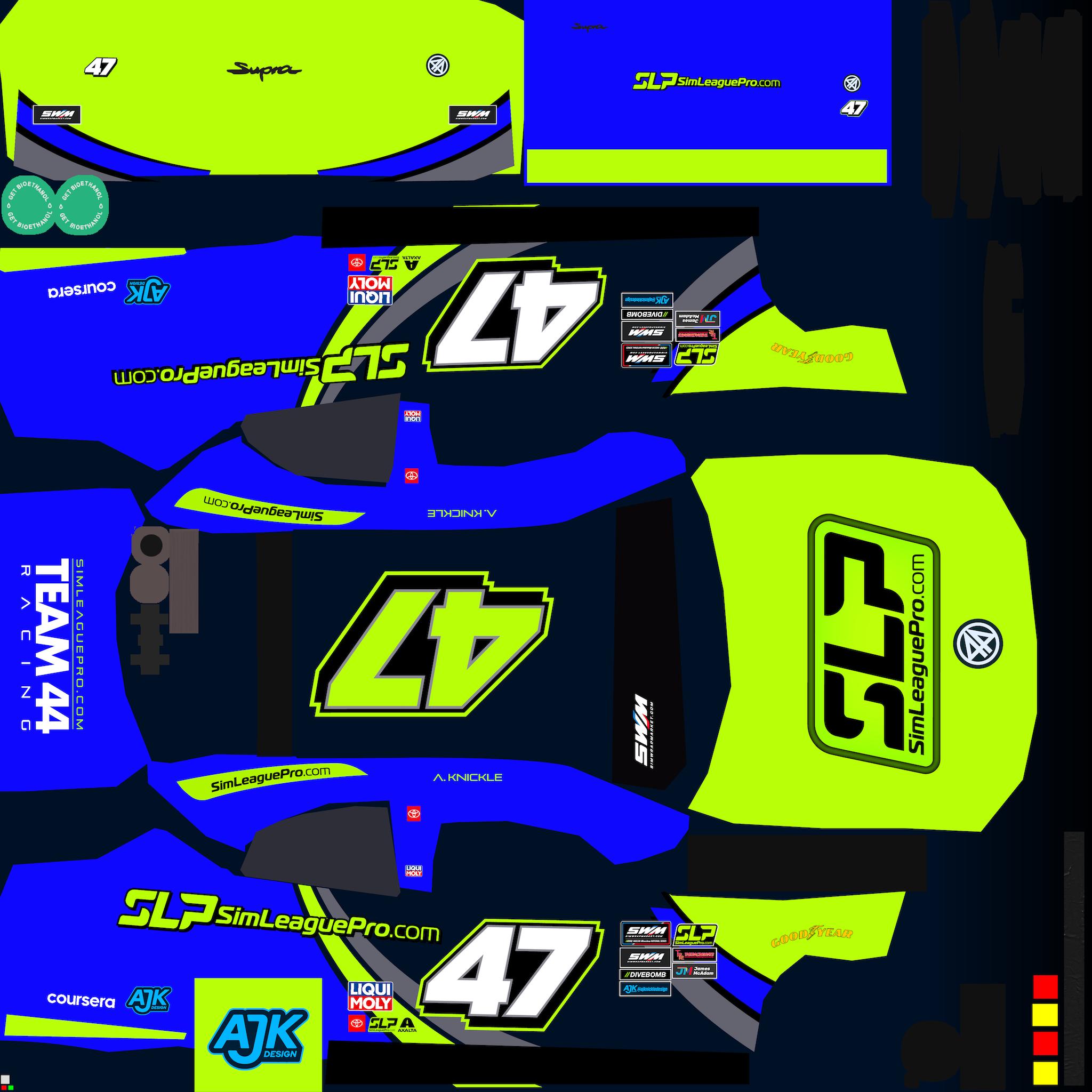 ARC NASCAR SimWrapMarket.com iRacing National Series - KNI #47 by AJ ...