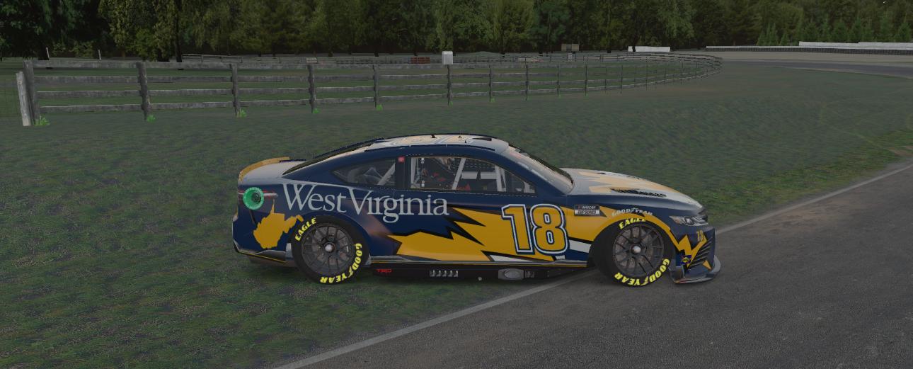 Preview of If WVU sponsored Bobby Labonte in 2024 by Griffin Ratcliffe
