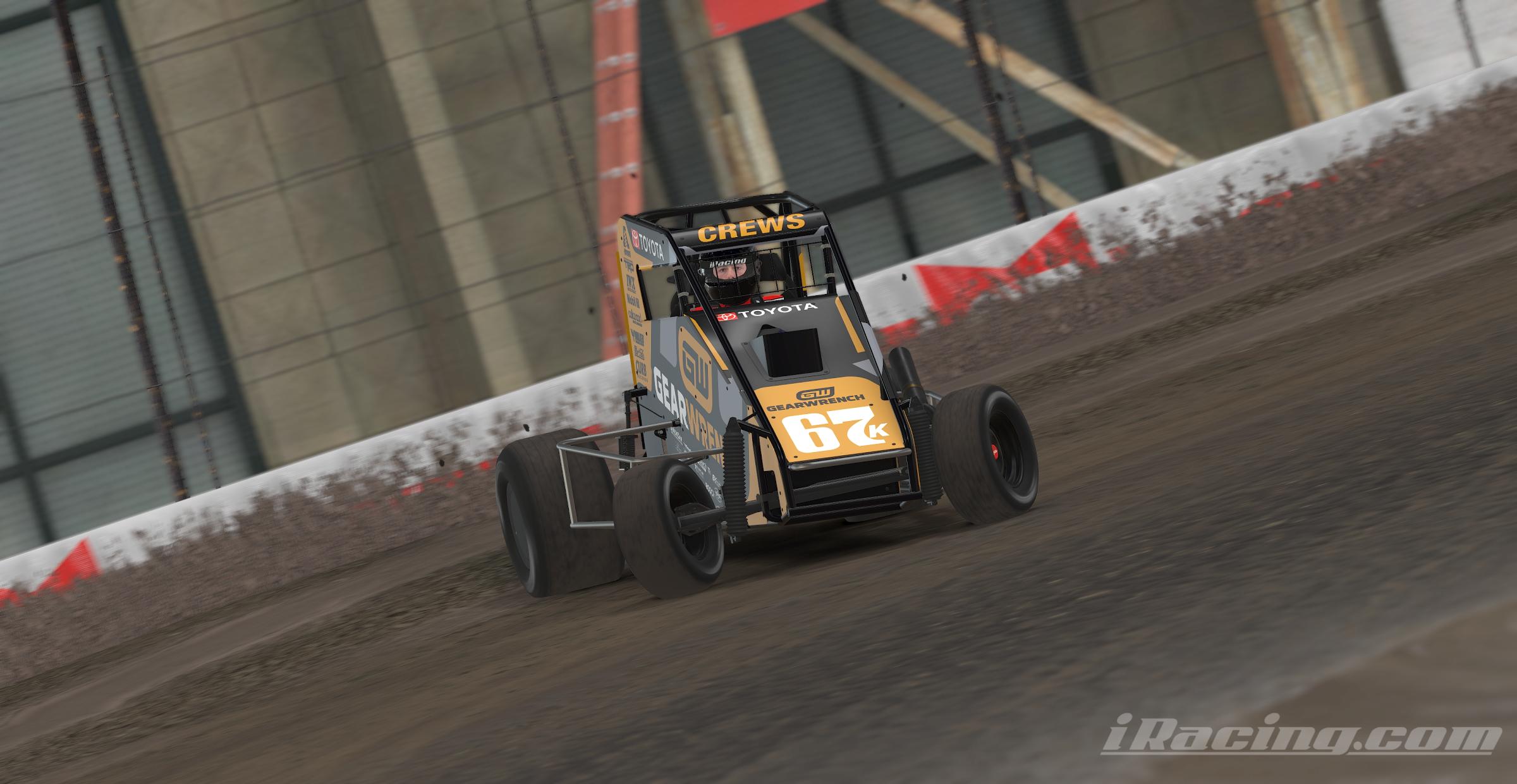 2024 Brent Crews Chili Bowl Nationals Midget (Custom Numbers) by