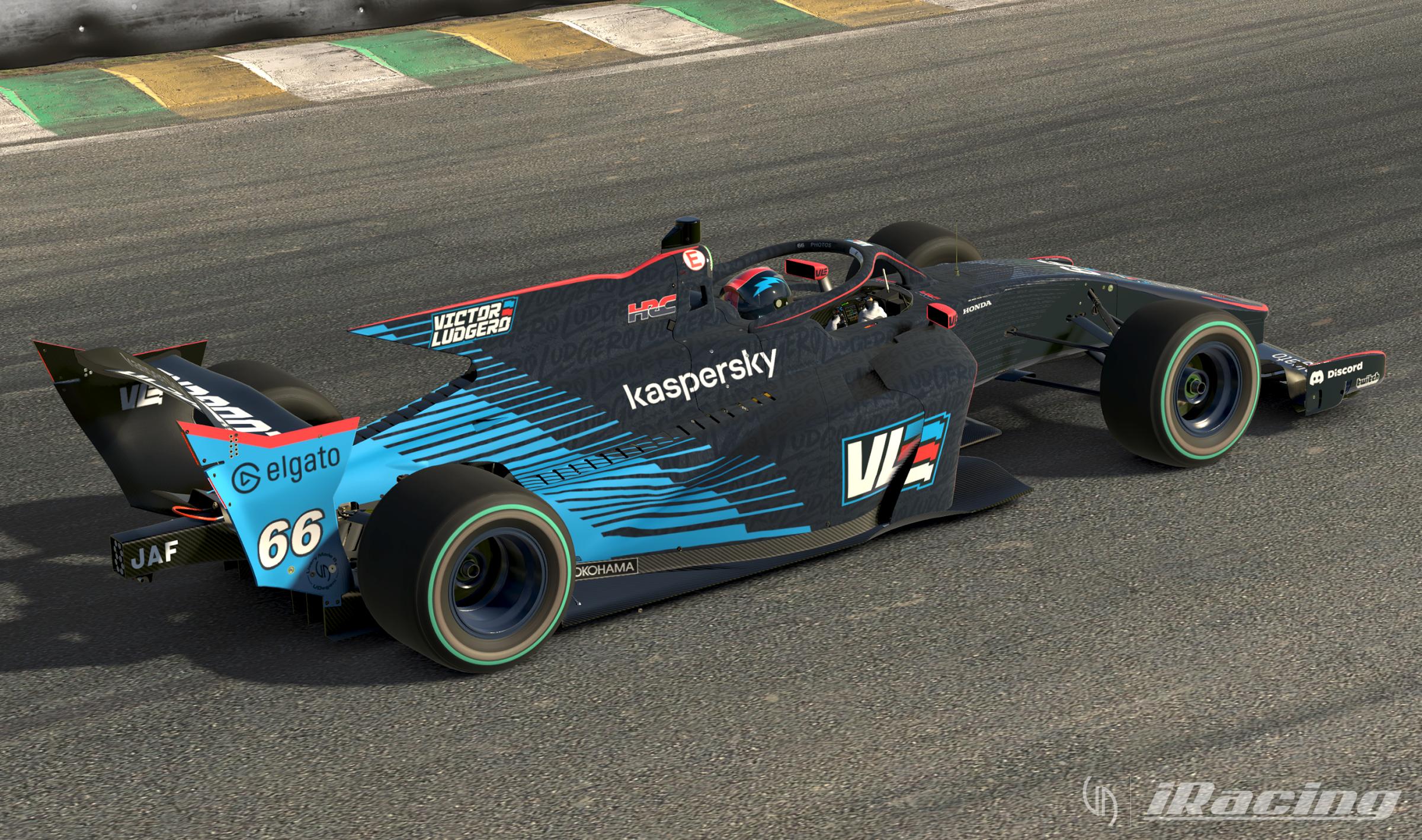 Preview of Super Formula SF23 Honda VL Racing Blue by Ugo Degani