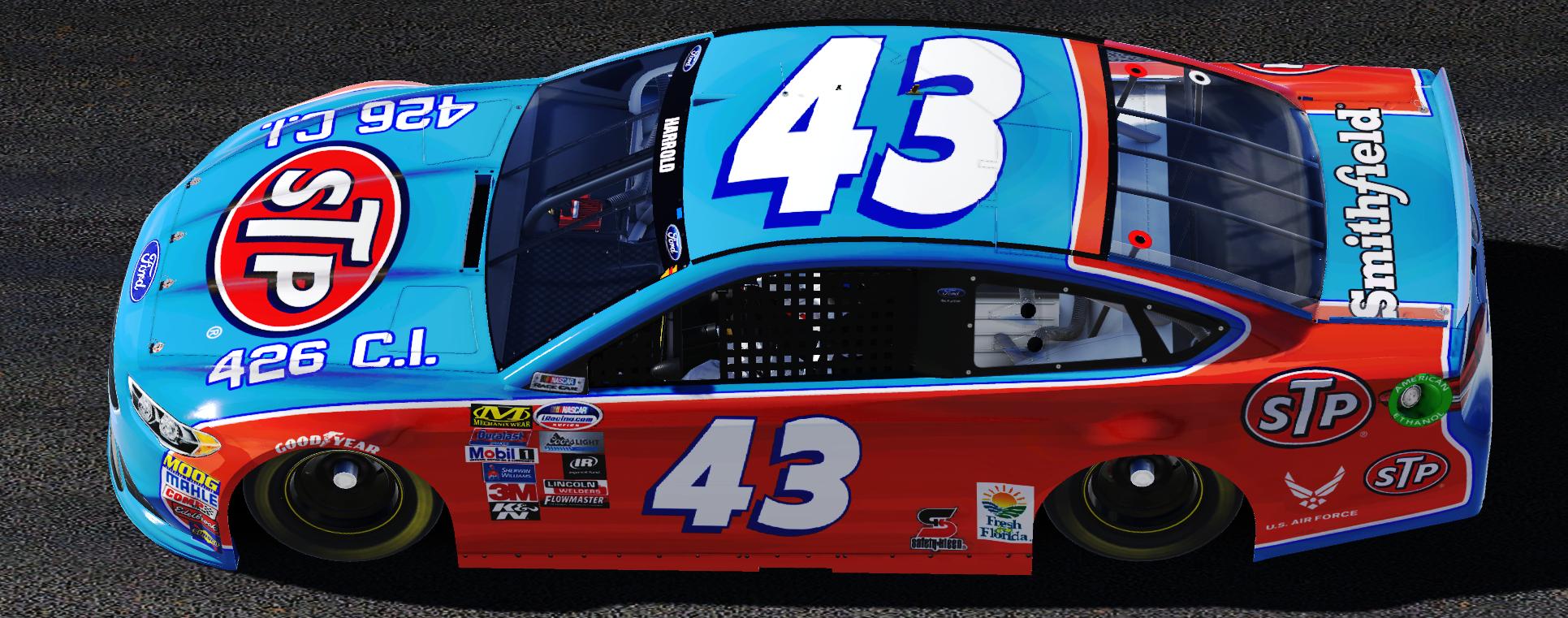 Preview of 2015 DOVER ALMIROLA STP THROWBACK Ford Fusion by Corey H.