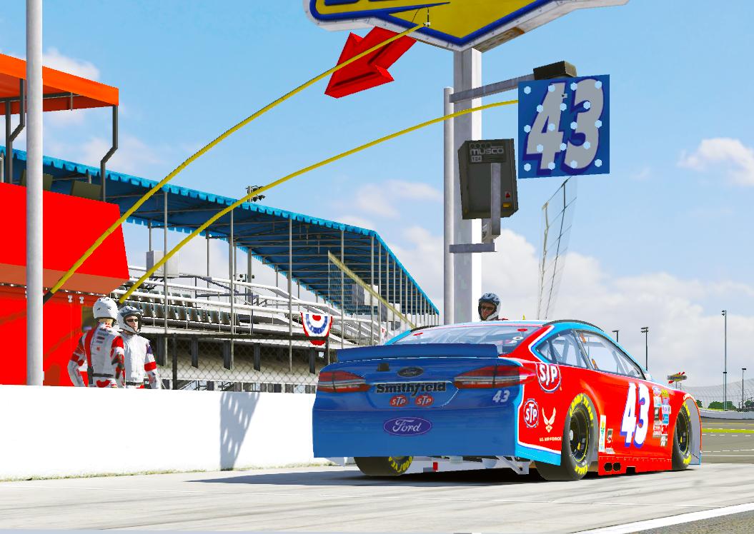 Preview of 2015 DOVER ALMIROLA STP THROWBACK Ford Fusion by Corey H.