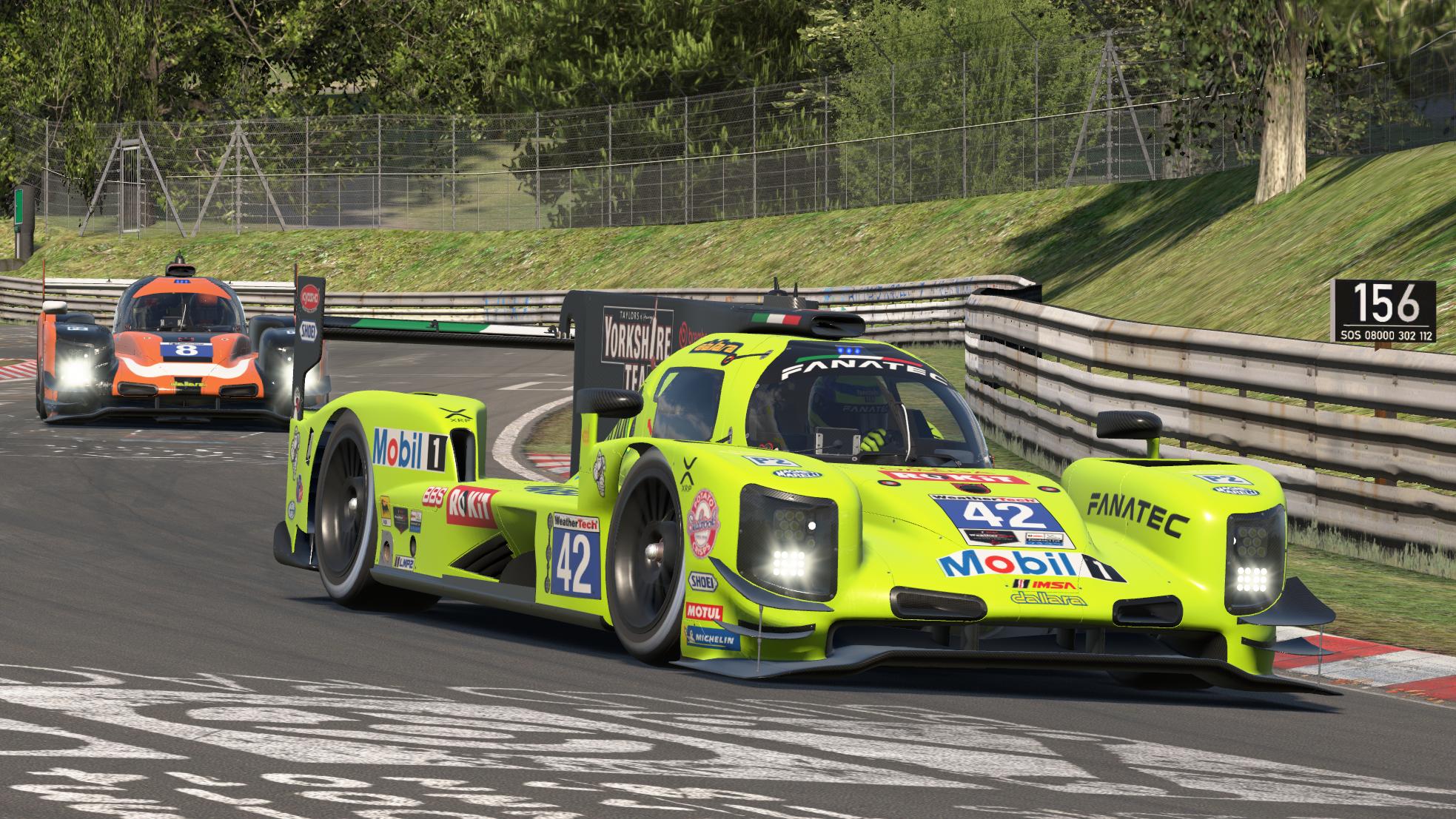 Preview of Dallara P217 LMP2 Florescent IMSA by Mark B.