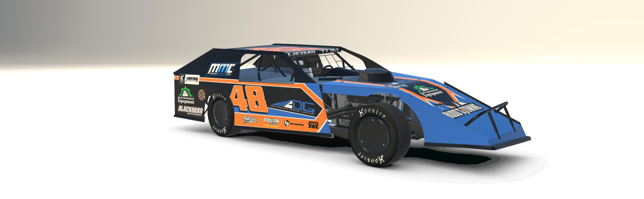 Preview of JJ Hamilton Dirt UMP Modified  by Logan Hoskins
