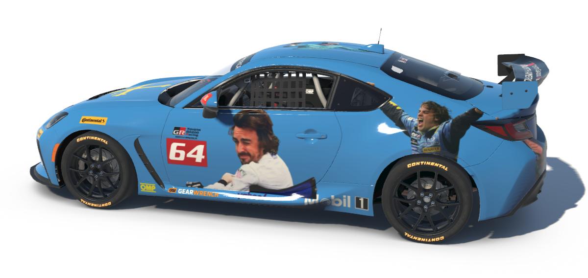 Preview of Fernando Alonso - Toyota GR86  by Albert Llimós