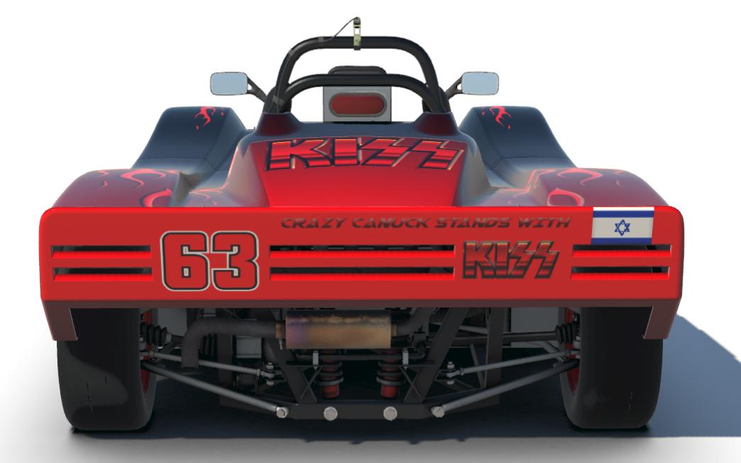 Beiter Racing Red KISS Red Spec Racer by Blake Madew - Trading Paints