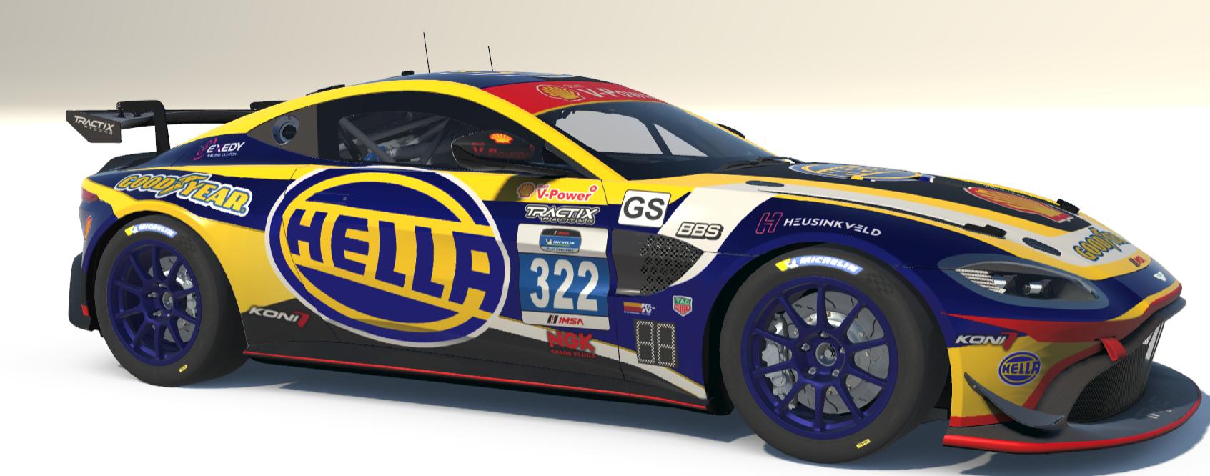 Hella Goodyear Tractics Racing by Adam Burhop - Trading Paints