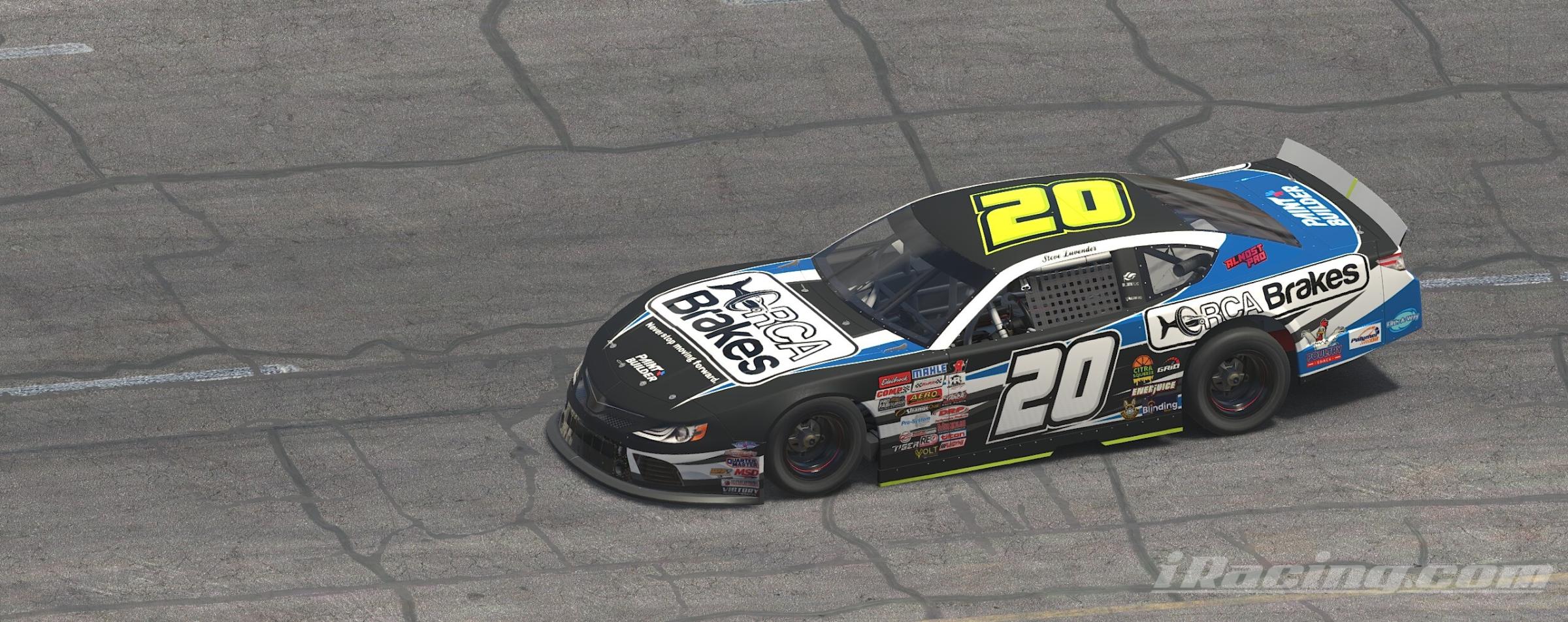 Preview of #20 ORCA Brakes Late Model Stock by Steve Luvender