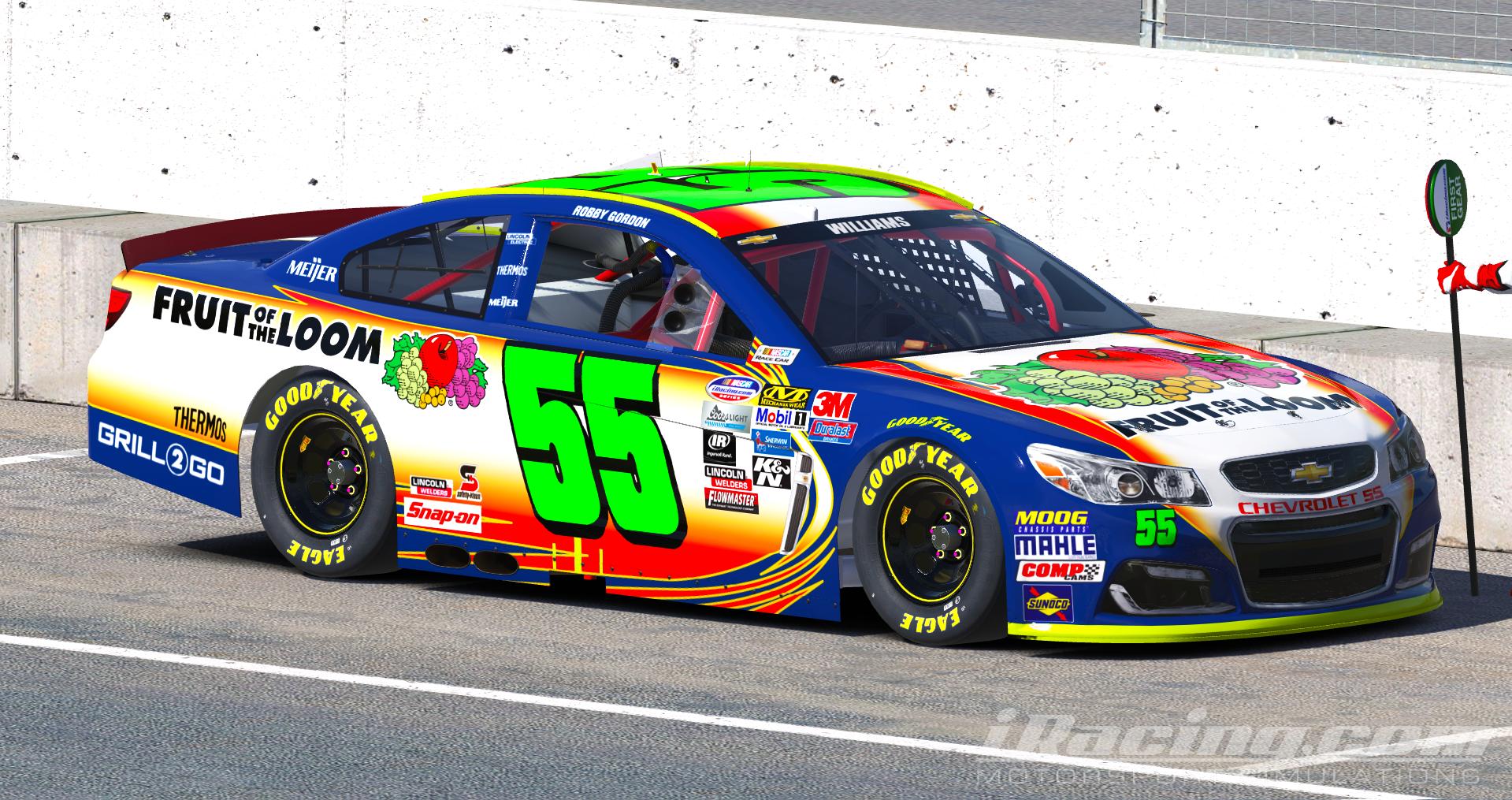 Preview of 2004 Robby Gordon Fruit of the Loom SS by Ryan A Williams