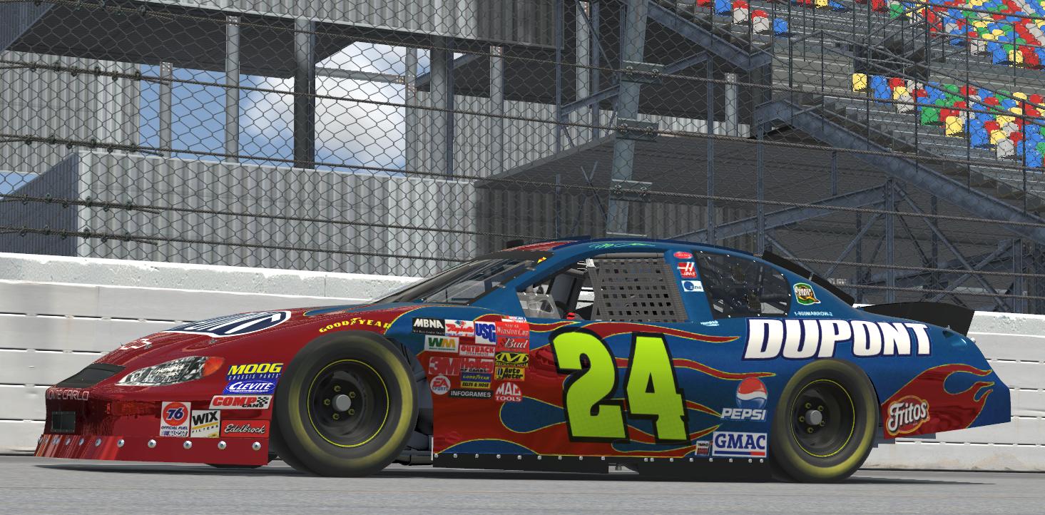 Preview of Jeff Gordon DuPont #24 Chrome & Metal Flake Version 2 by Jeff Andrews