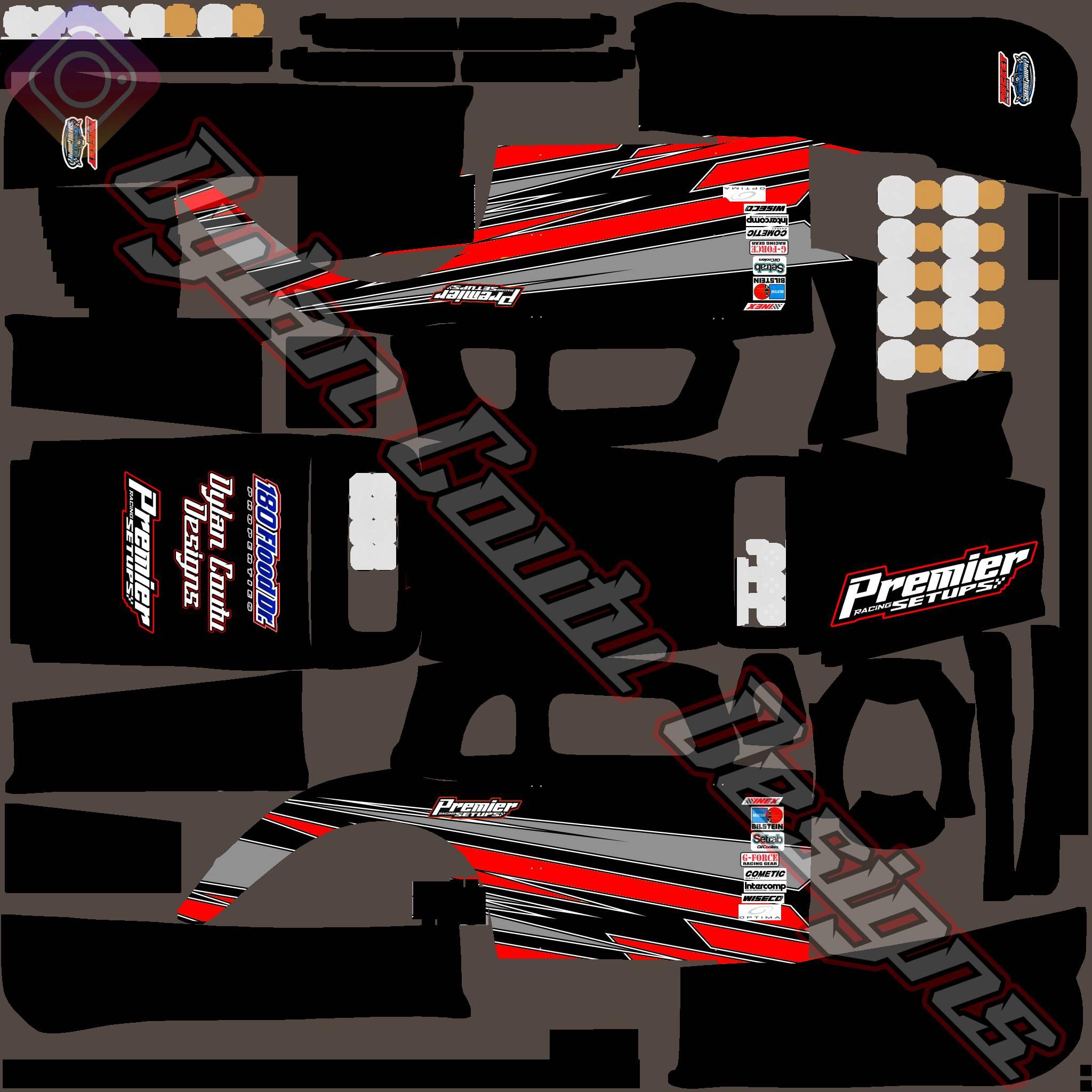 Preview of Shane Hodges Legends Ford34c Premier Racing Setups by Dylan Coutu