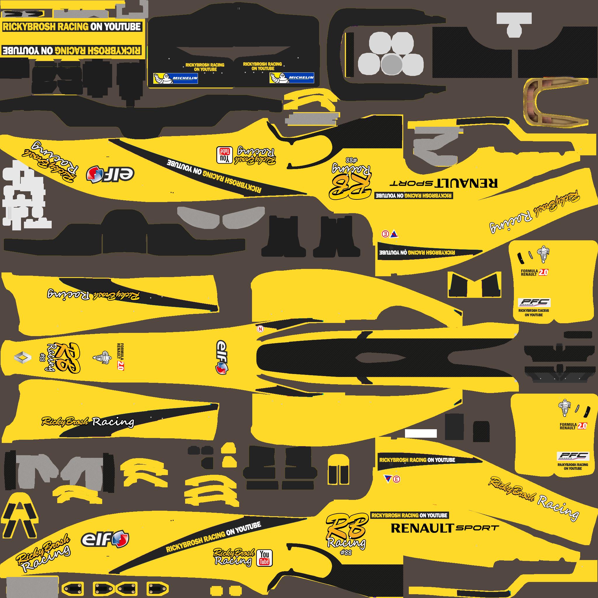 Preview of Rickybrosh Racing on youtube Formula Renault 2 by Rickard Fagefors