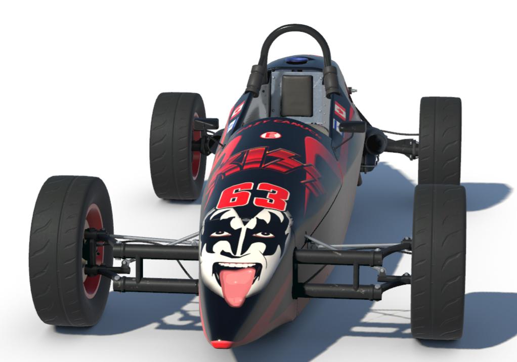 Preview of KISS Red Formula Vee by Blake Madew