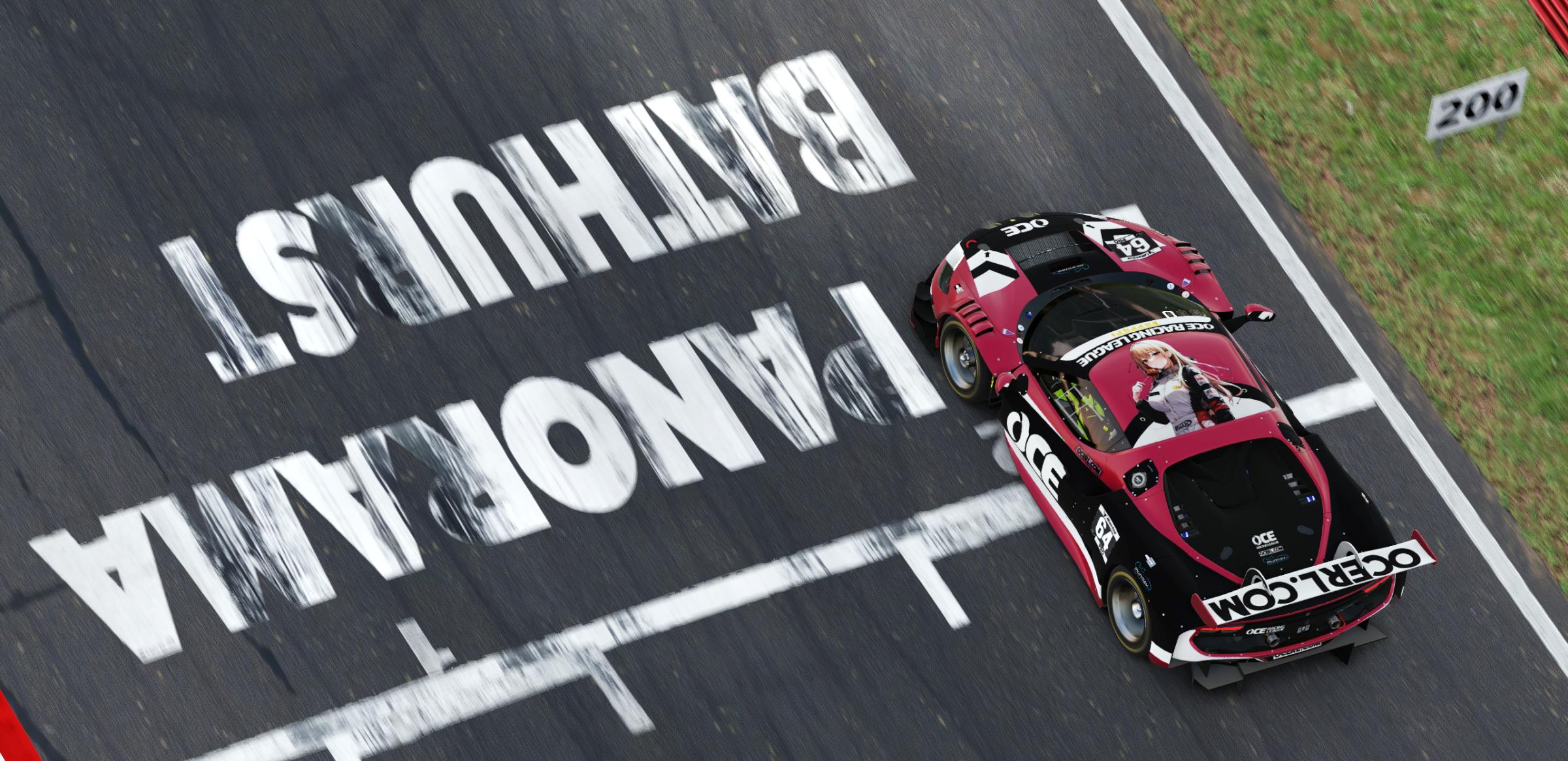 OCE Racing League 2024 Release Bathurst Gwakkle Anime Special by