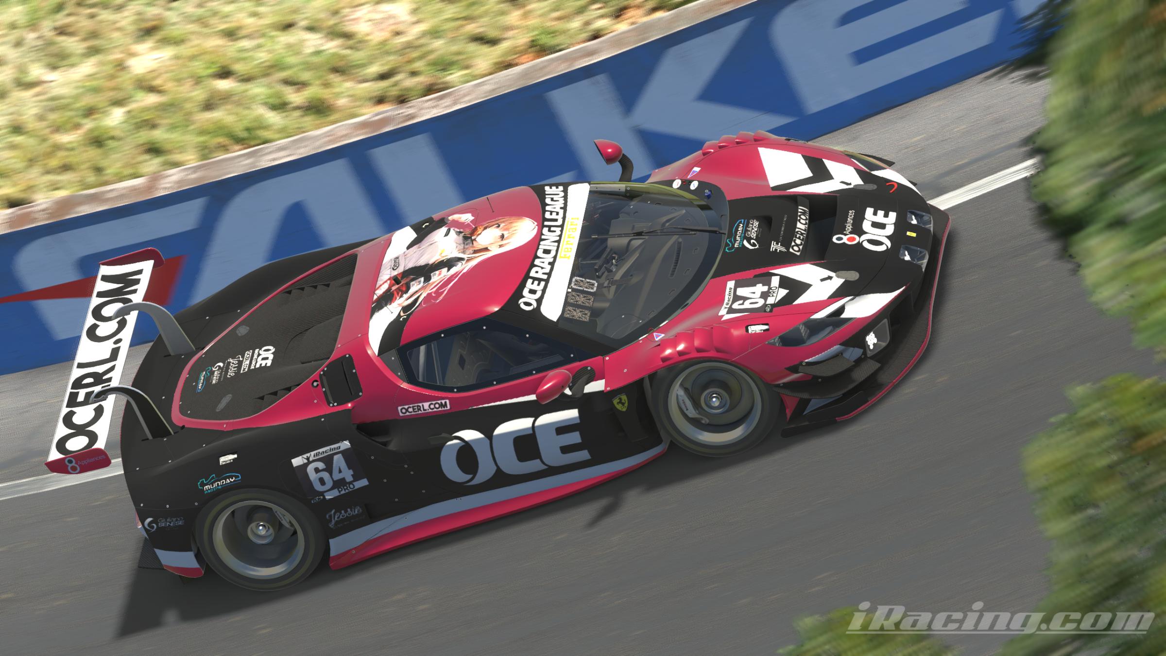 OCE Racing League 2024 Release Bathurst Candy Pink by Oliver Robson