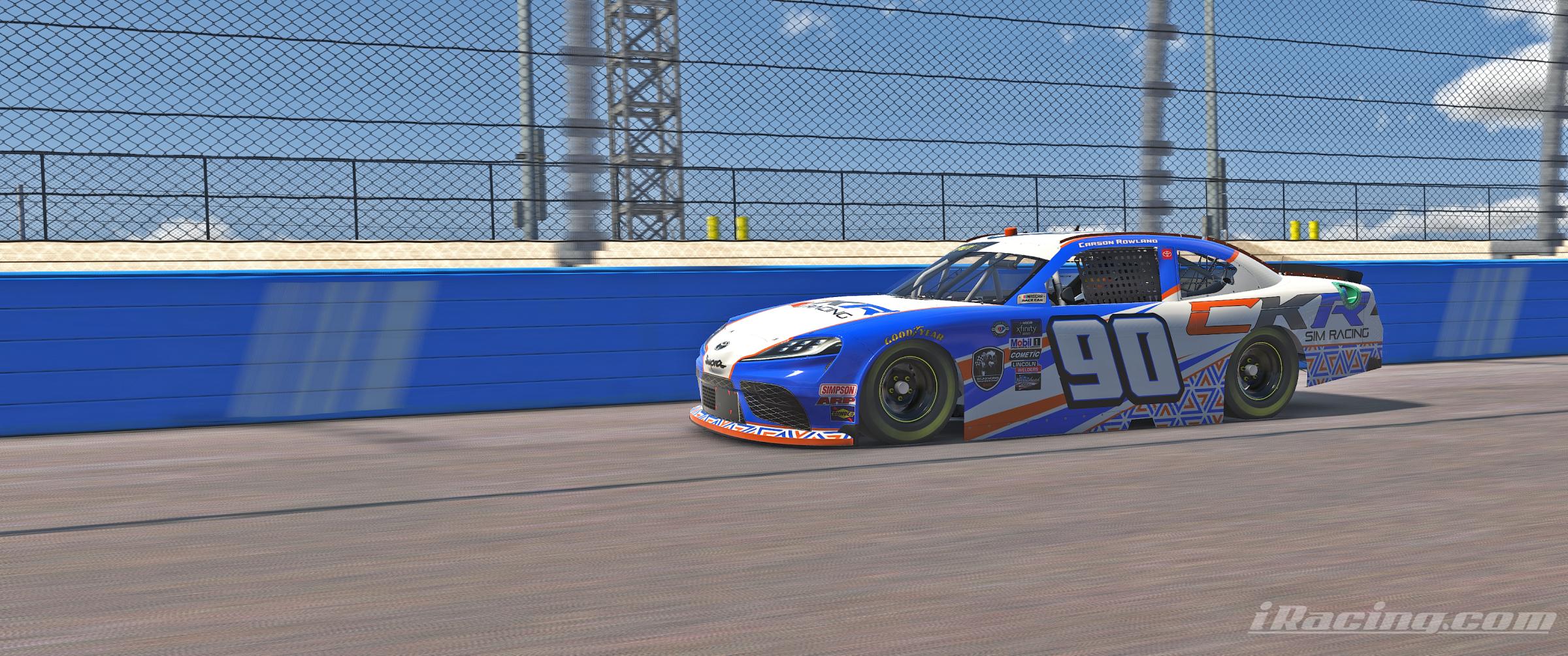 Preview of CR_CKR SIM RACING_NASCAR XFINITY SUPRA_90_2024_001v1 by D. Allen Groat