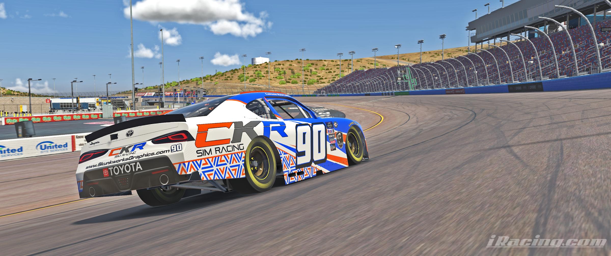 Preview of CR_CKR SIM RACING_NASCAR XFINITY SUPRA_90_2024_001v1 by D. Allen Groat