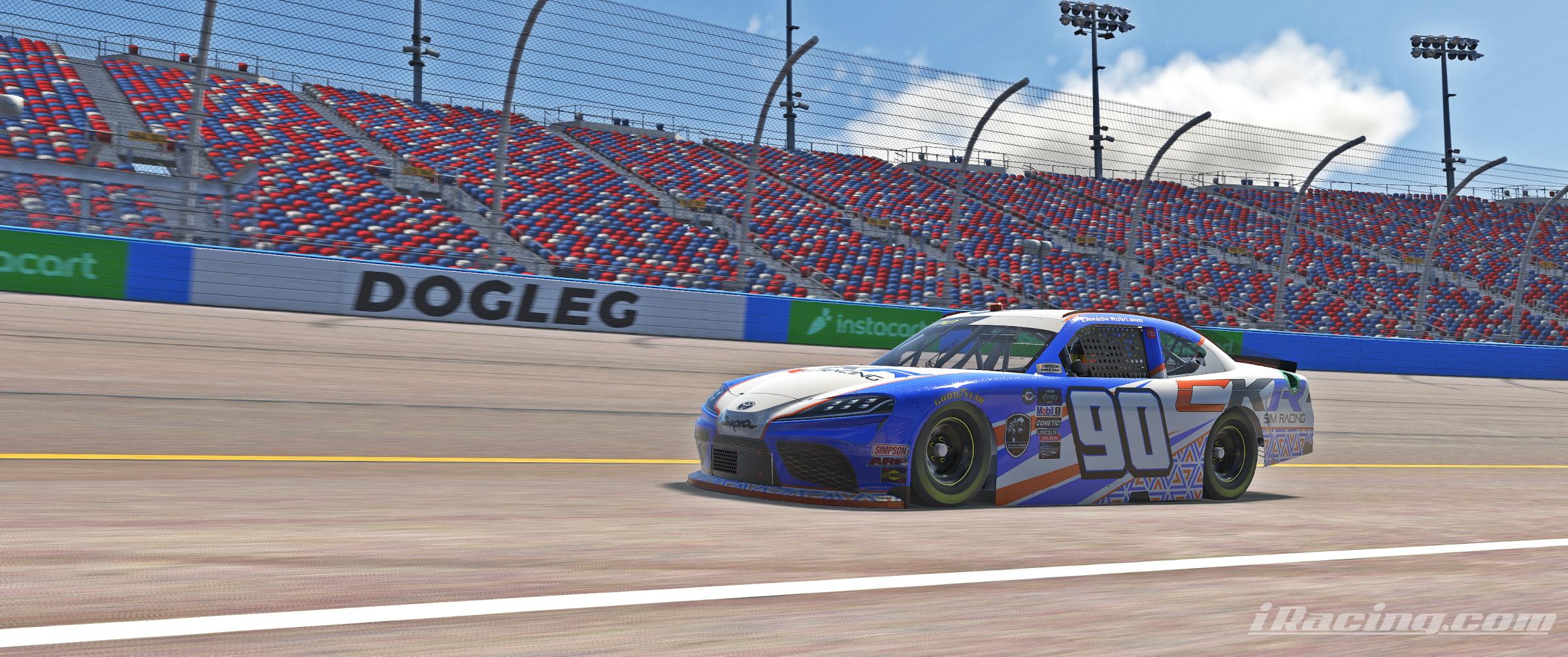 Preview of CR_CKR SIM RACING_NASCAR XFINITY SUPRA_90_2024_001v1 by D. Allen Groat