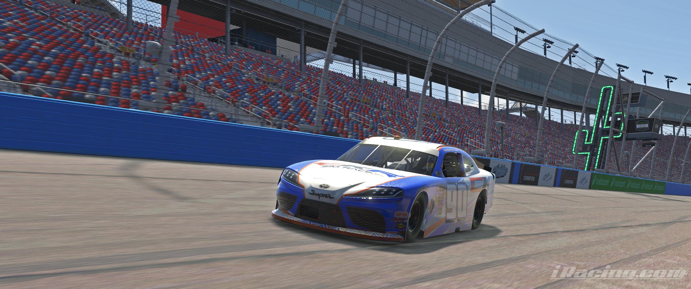 Preview of CR_CKR SIM RACING_NASCAR XFINITY SUPRA_90_2024_001v1 by D. Allen Groat