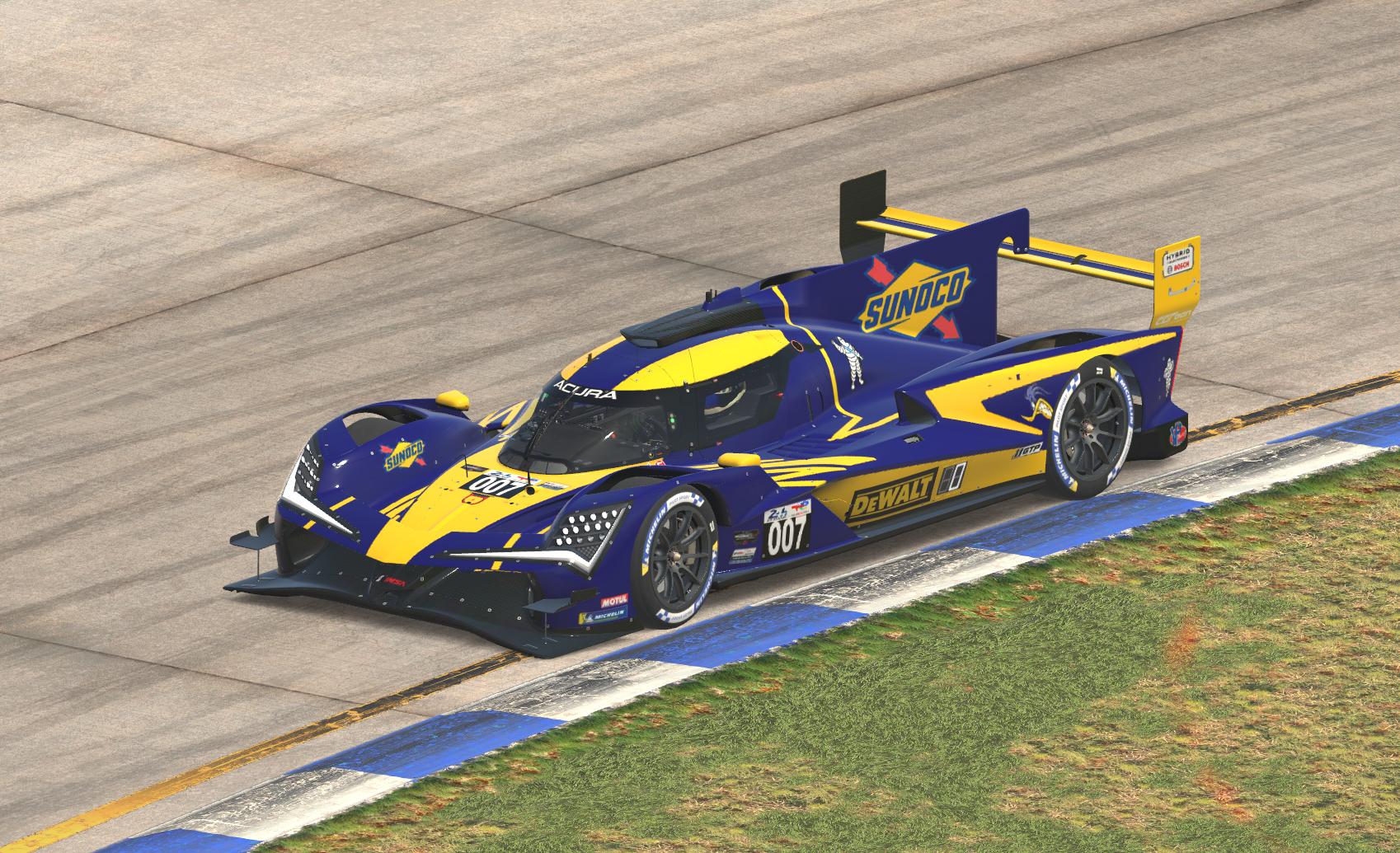 Preview of Sunoco Acura ARX06 GTP purple by Mike Riedner