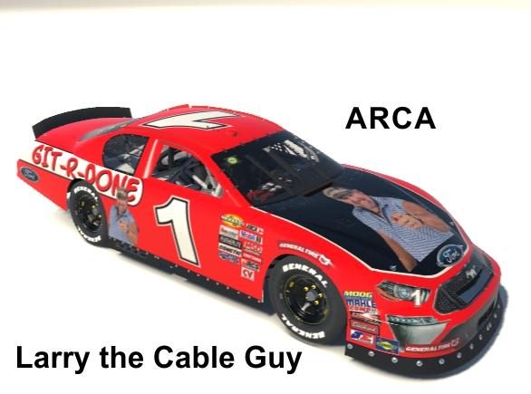 Preview of Larry the Cable Guys Git-R-Done ARCA Ford Mustang by Michael M.