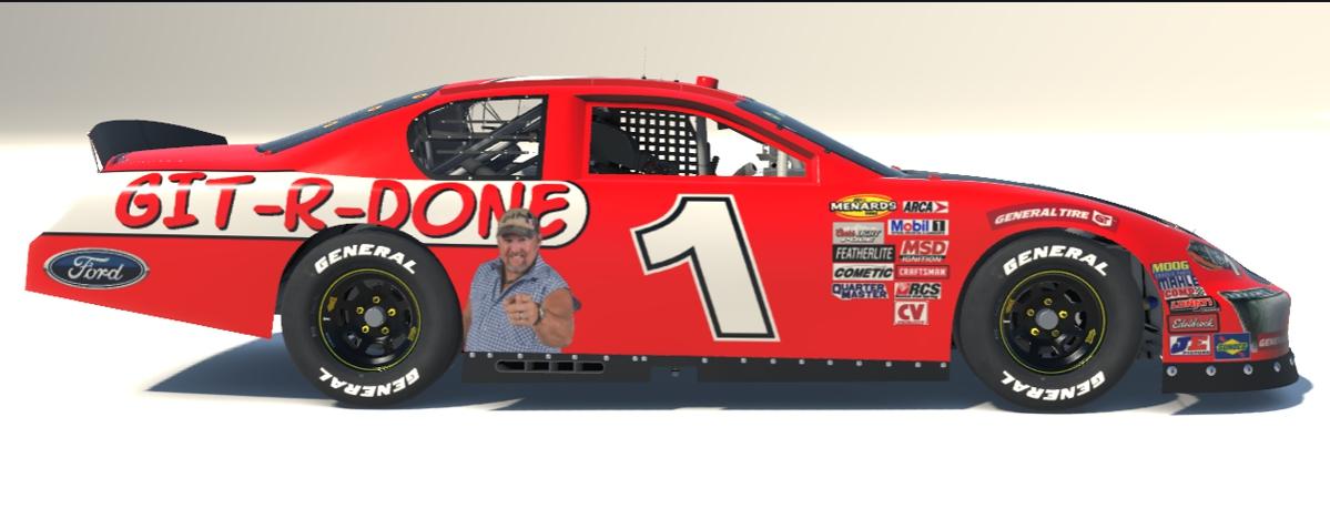 Preview of Larry the Cable Guys Git-R-Done ARCA Ford Mustang by Michael M.
