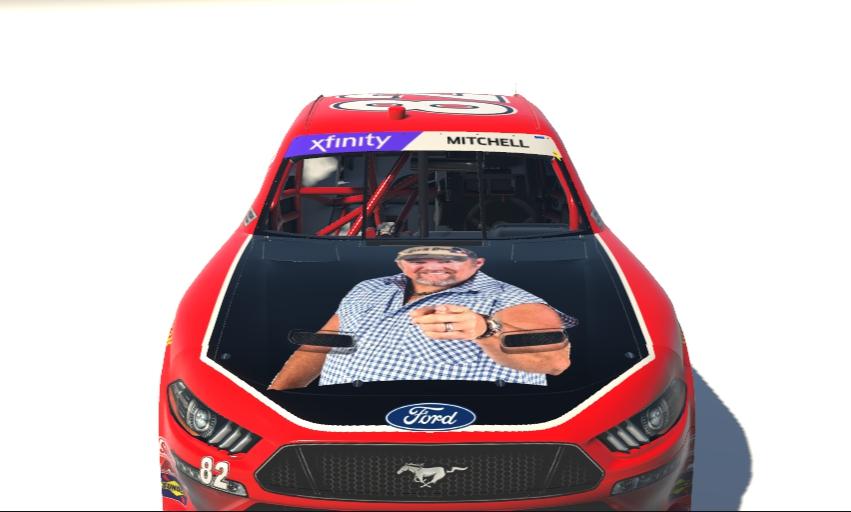 Preview of Larry the Cable Guys Get-R-Done Xfinity Ford Mustang by Michael M.
