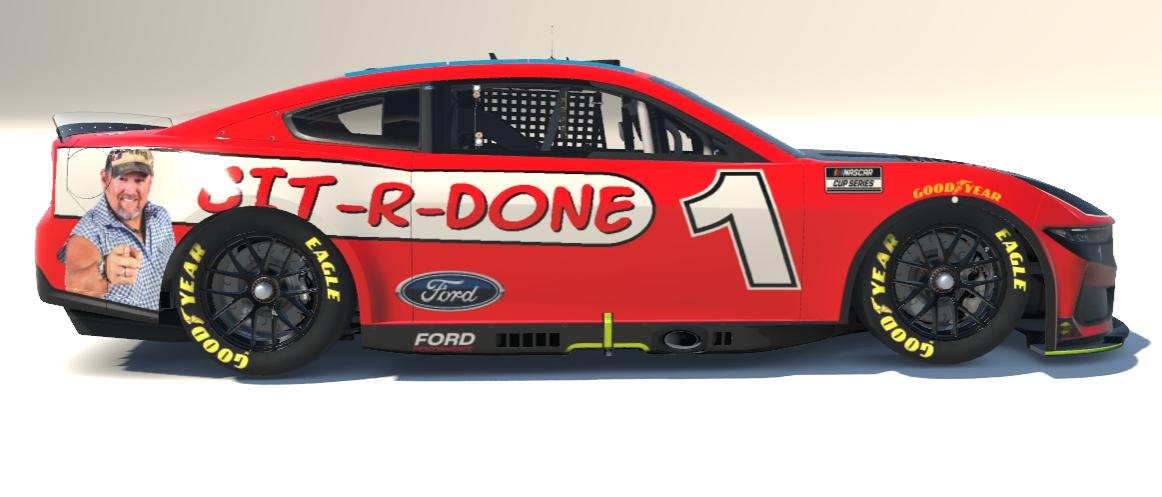 Preview of Larry the Cable Guys Get-R-Done 2024 Next Gen Ford Mustang by Michael M.