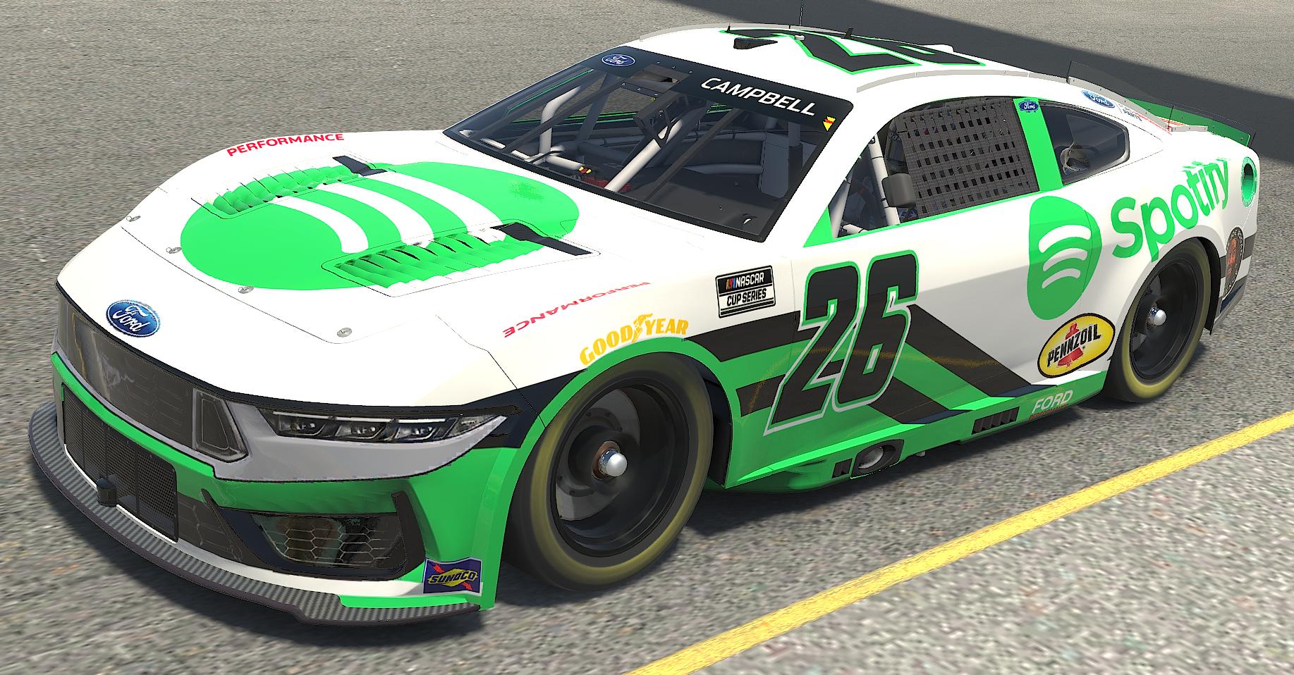 Preview of Spotify 24 Cup Car by Chance Campbell
