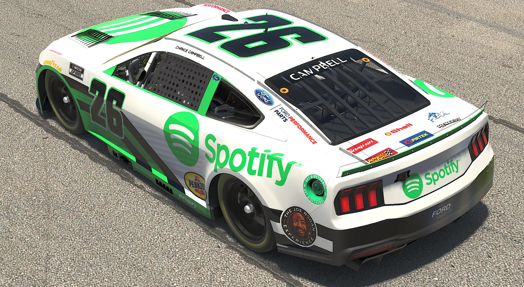 Preview of Spotify 24 Cup Car by Chance Campbell
