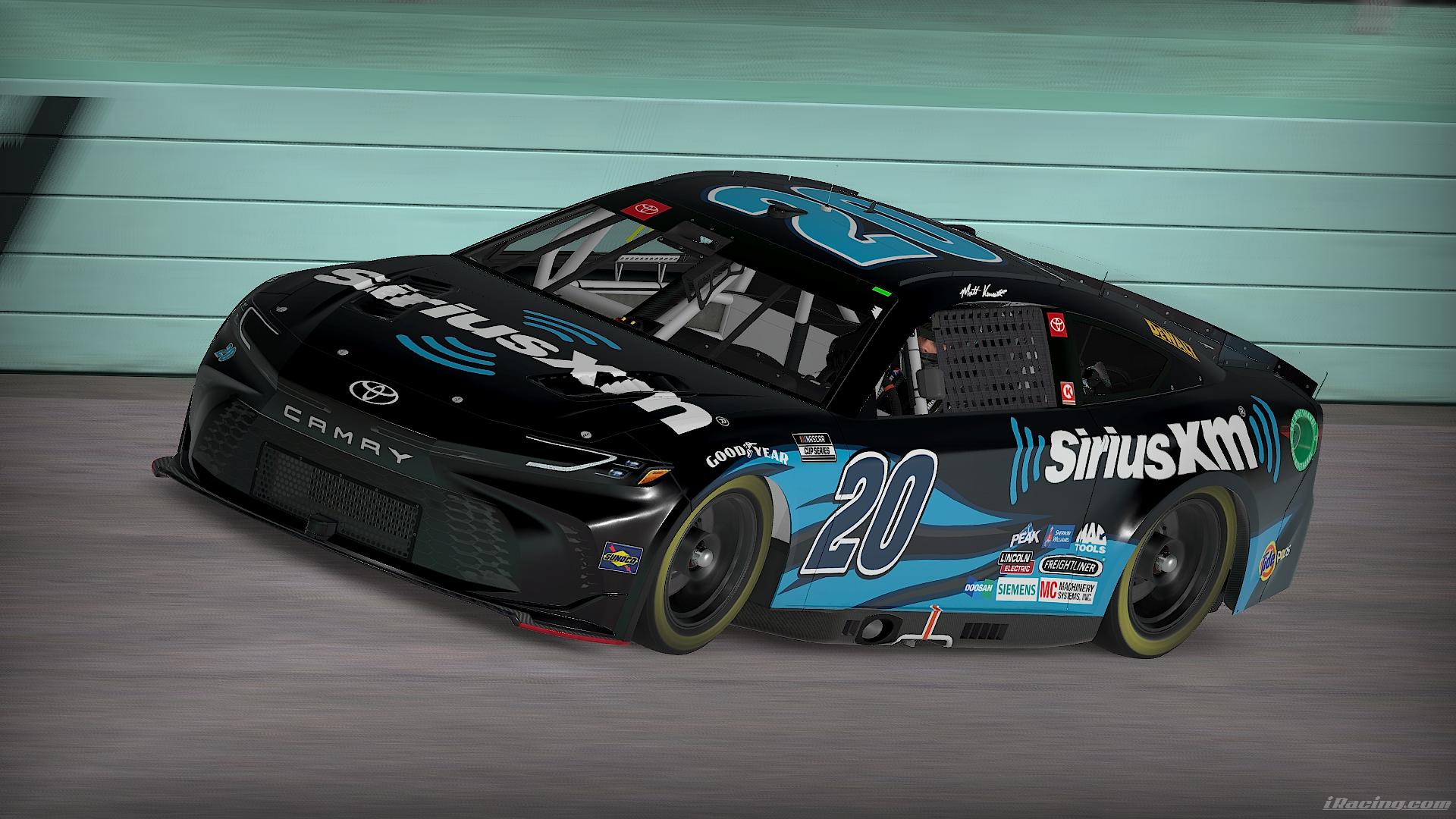 Preview of 2024 Matt Kenseth Sirius XM Toyota Camry by Dylan Holland